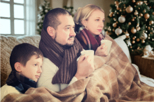 Family in need of emergency furnace repair during the holidays in Woodland Park NJ