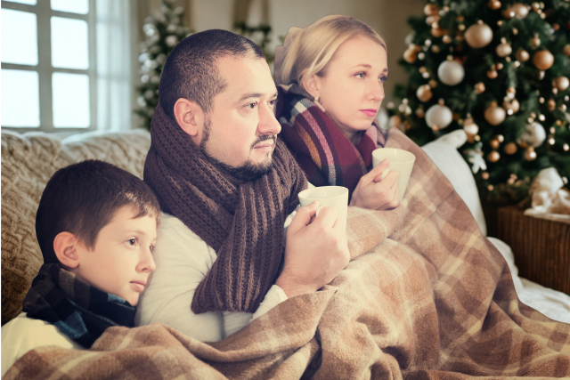 Family in need of emergency furnace repair during the holidays in Woodland Park NJ