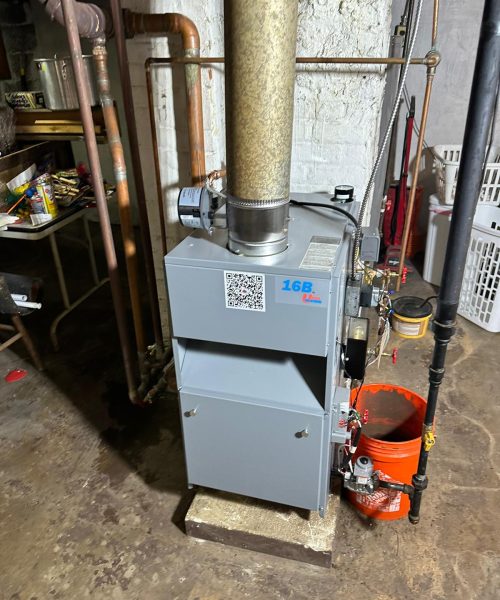 New boiler installation in Woodland Park home